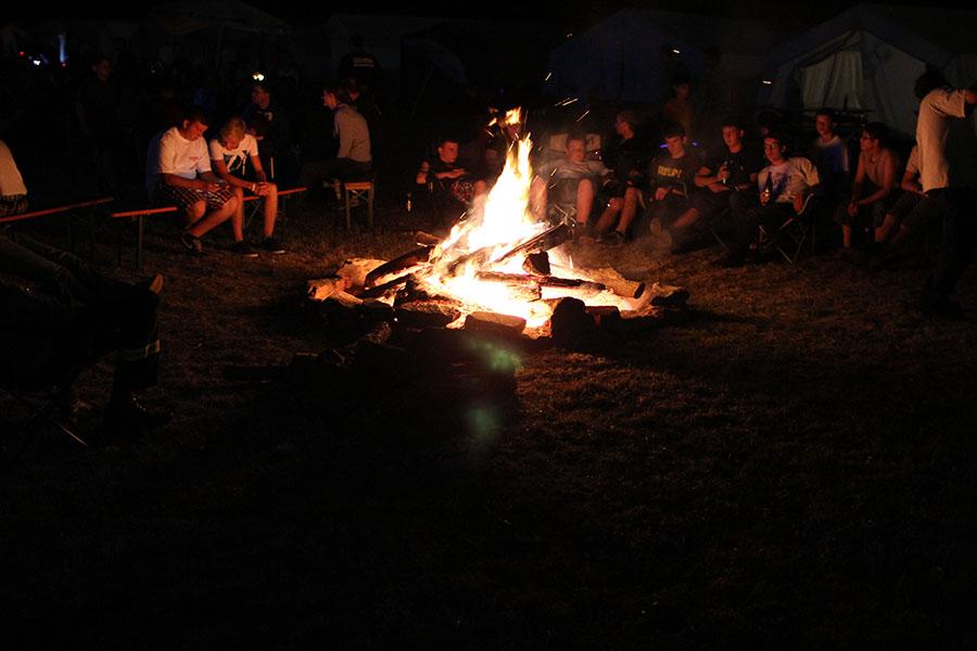 Zeltlager in Hettingen