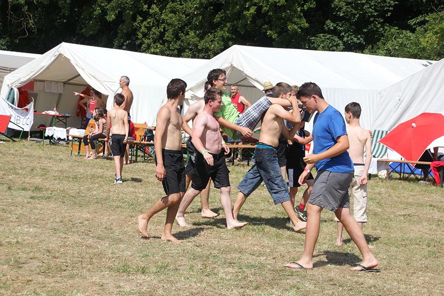 Zeltlager in Hettingen