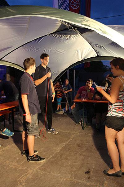 Zeltlager in Wolferstetten