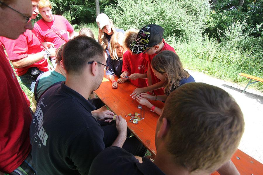 Zeltlager in Hettingen