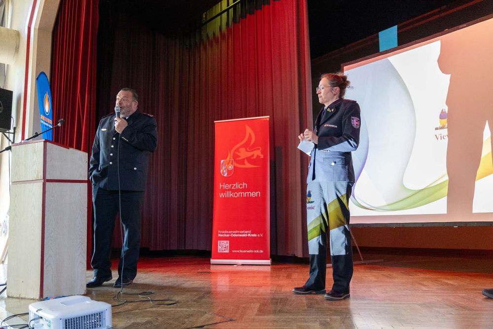 Impressionen vom Festakt zu 50 Jahre Jugendfeuerwehr Neckar-Odenwald-Kreis