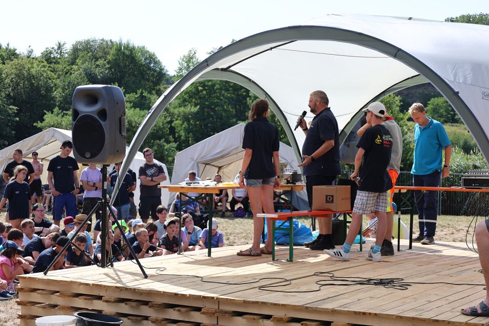 Zeltlager-Sonntag in Bödigheim