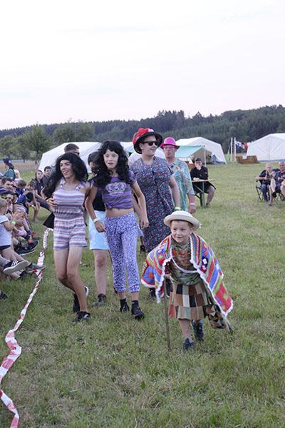 Zeltlager in Scheidental