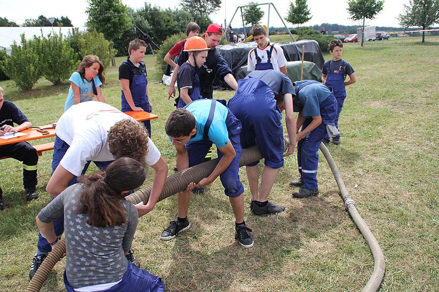 Zeltlager in Scheidental