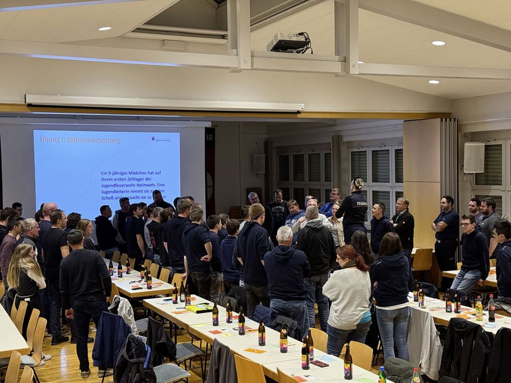 Schutzschulung in Buchen