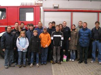 Jugendfeuerwehr Buchen bei der BF HD