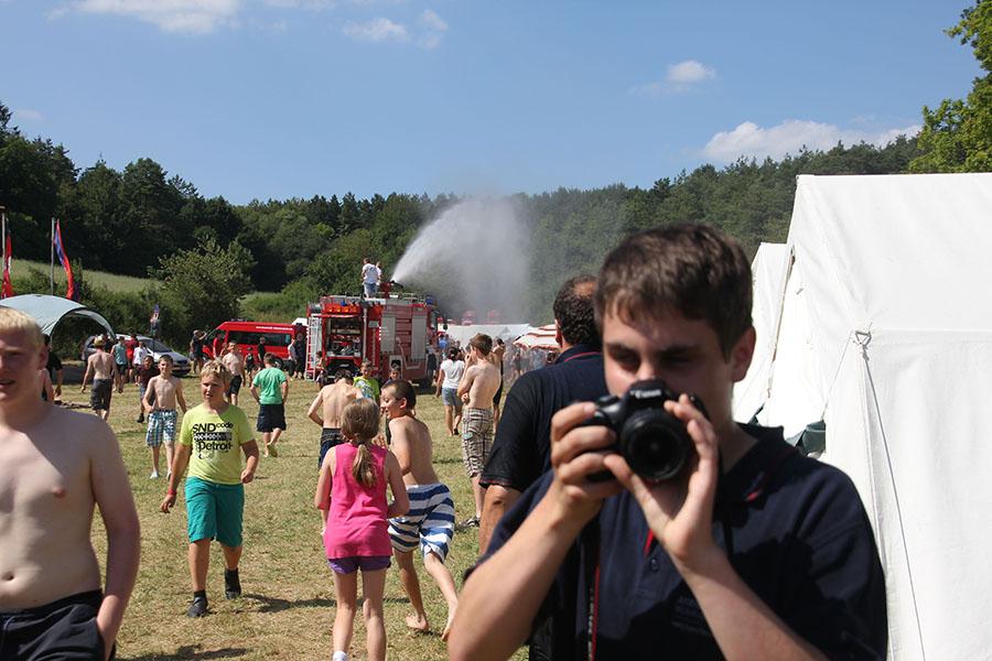 Zeltlager in Hettingen