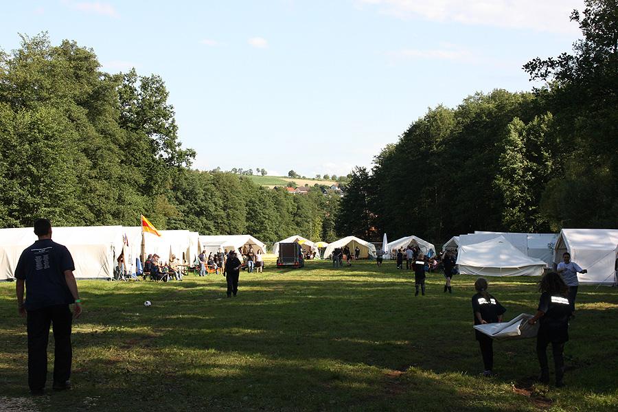 Zeltlager in Rittersbach