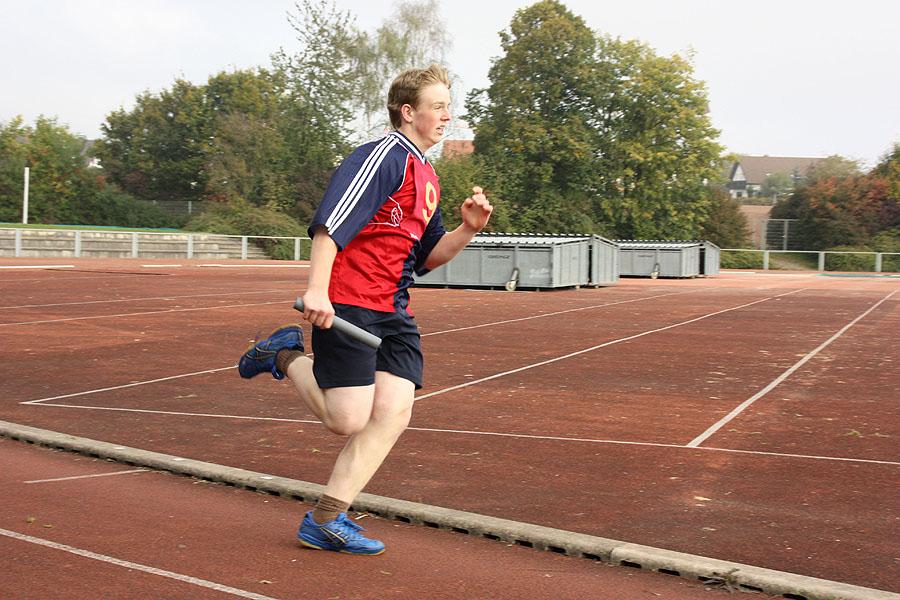 Staffellauf bei der Jugendleistungsspange in Buchen