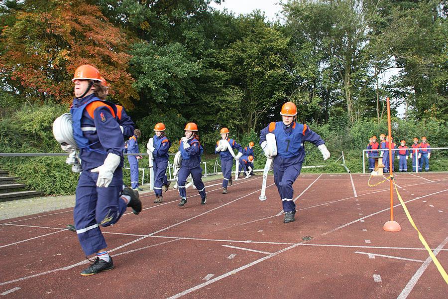 Schnelligkeitsübung bei der Jugendleistungsspange in Buchen