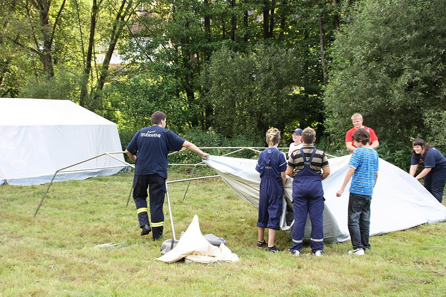 Zeltlager in Rittersbach