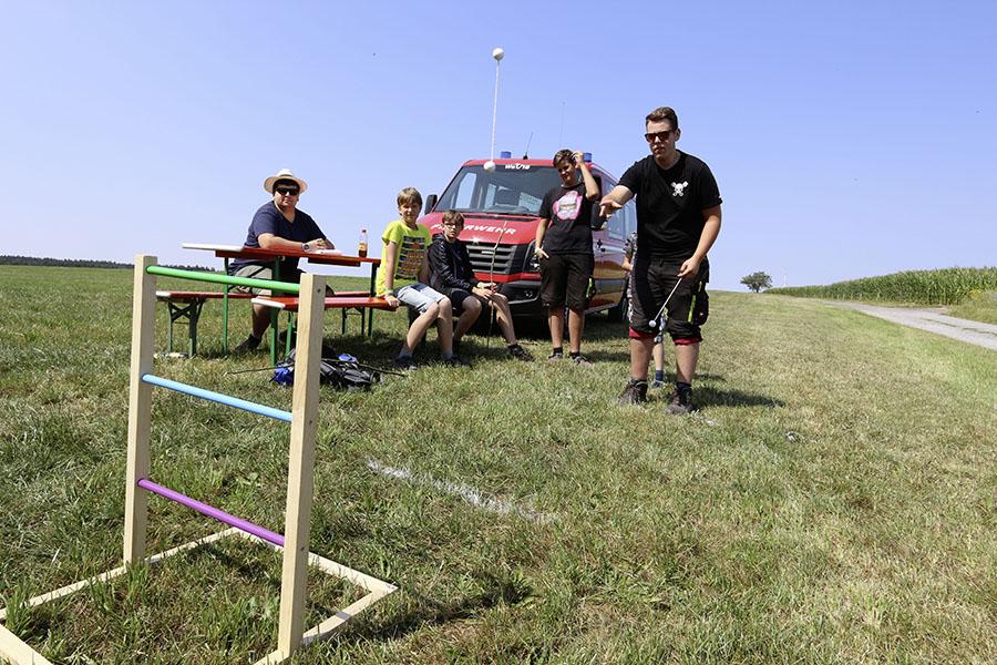 Zeltlager in Scheidental