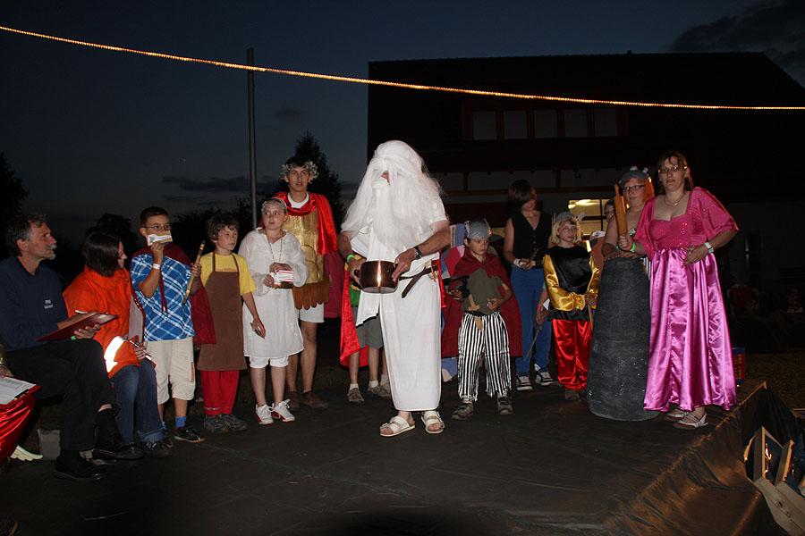 Zeltlager in Scheidental