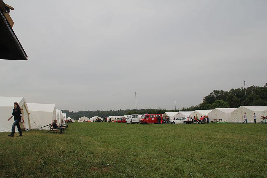 Zeltlager in Scheidental