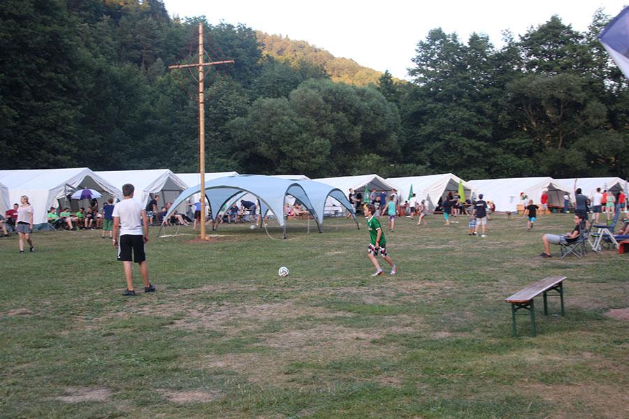 Zeltlager in Buchen