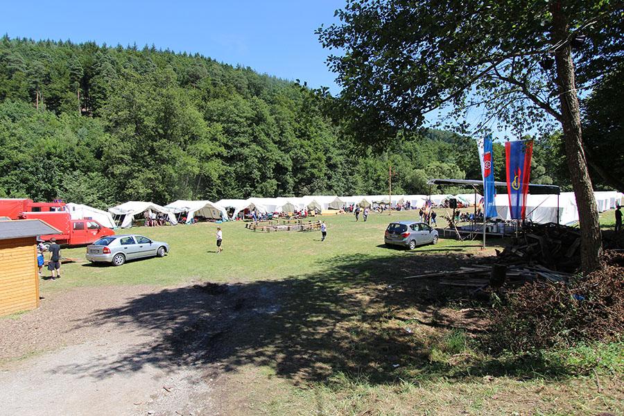 Zeltlager in Buchen