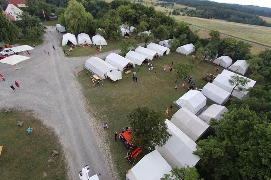 Zeltlager in Wolferstetten