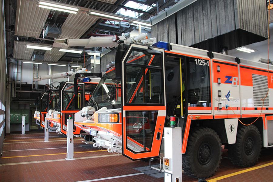 JF Buchen bei der Flughafenfeuerwehr Stuttgart