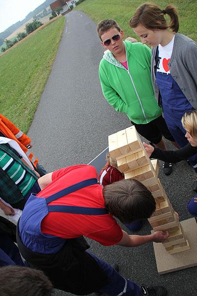 Zeltlager in Scheidental