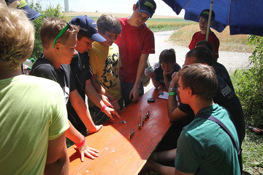 Zeltlager in Hettingen