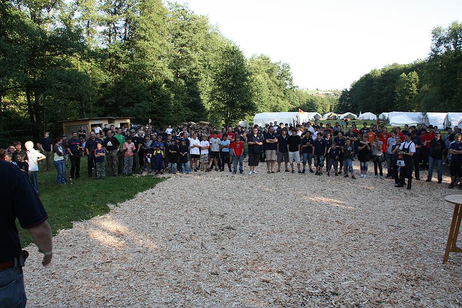 Zeltlager in Rittersbach