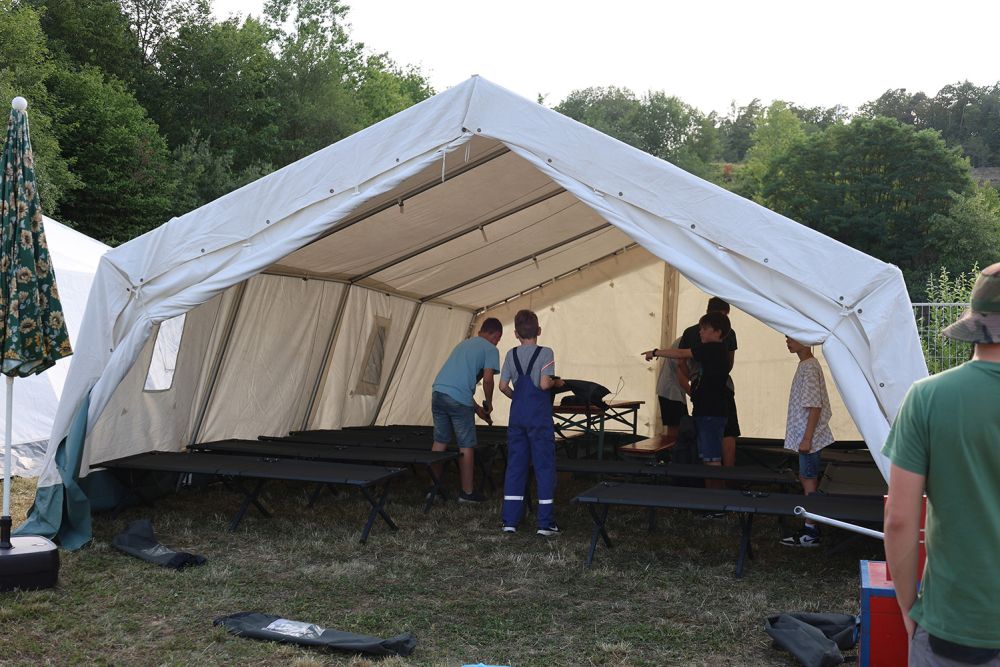 Zeltlager in Bödigheim