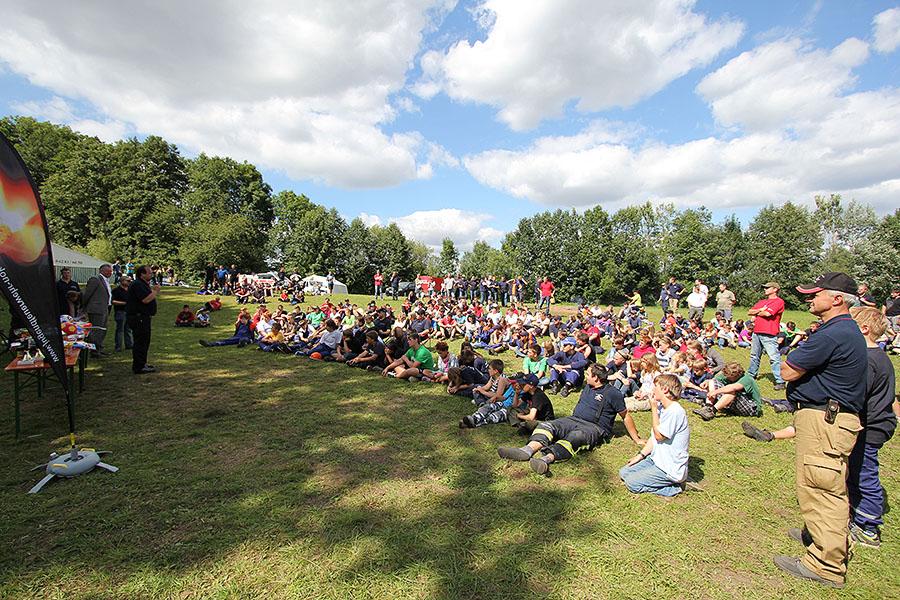 Abbau und Siegerehrung