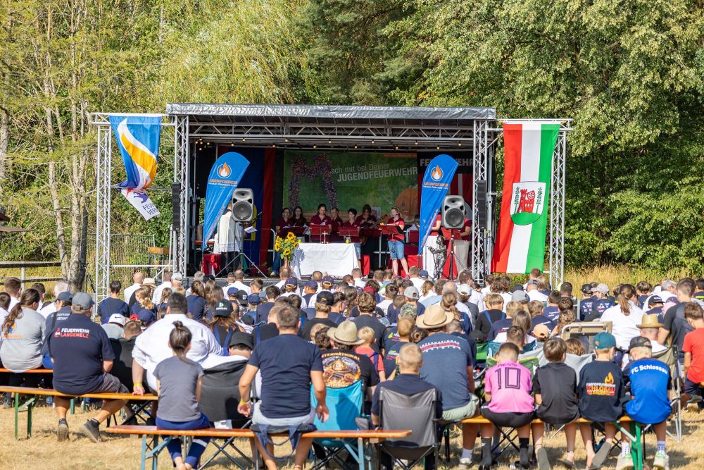 Impression vom Zeltlager in Glashofen am Samstag