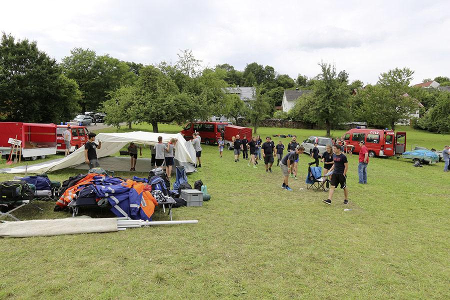 40 Jahre Kreisjugendfeuerwehr Zeltlager