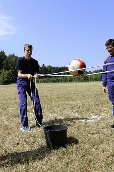 Zeltlager in Scheidental