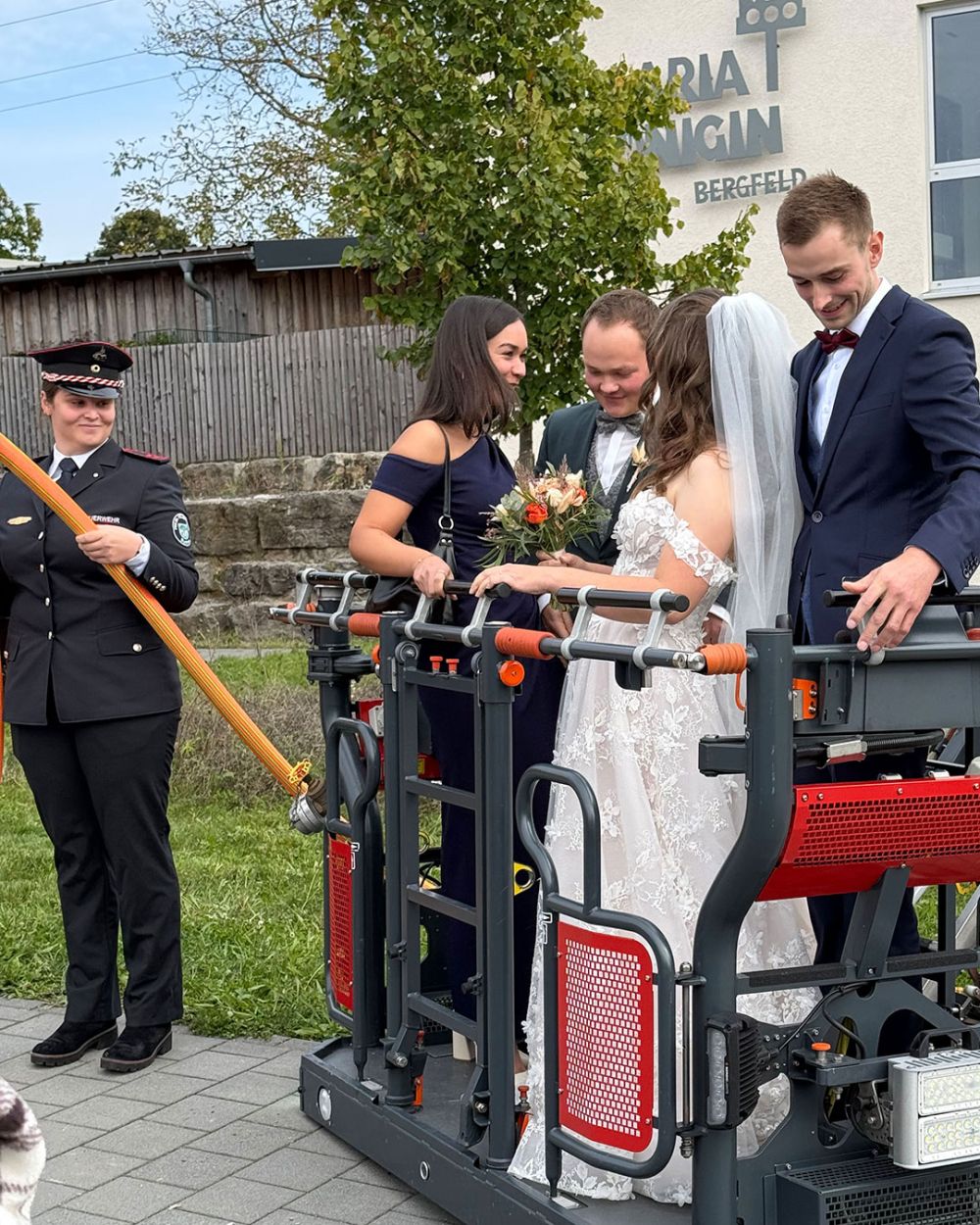 Hochzeit im Bergfeld