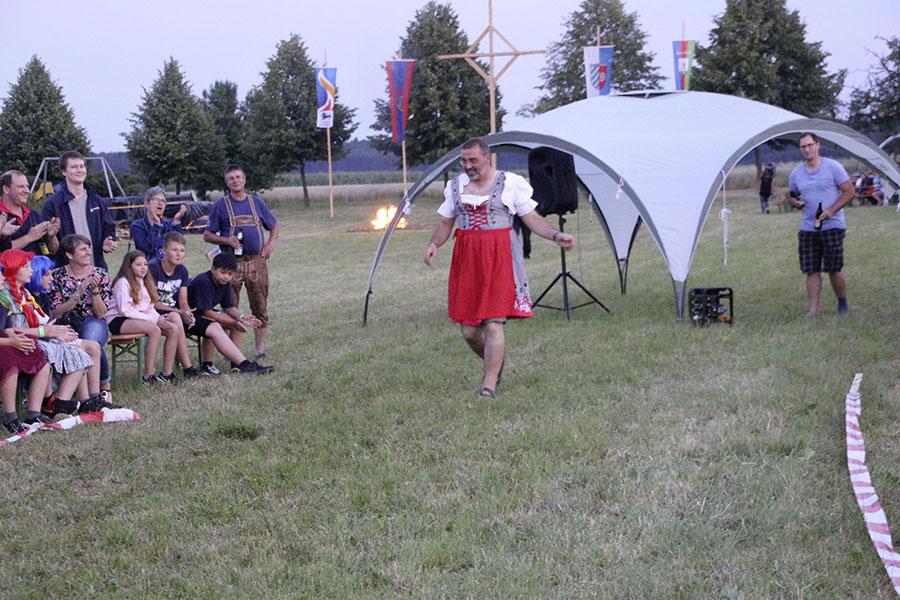 Zeltlager in Scheidental