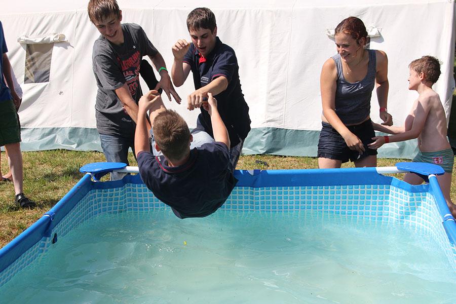Zeltlager in Hettingen