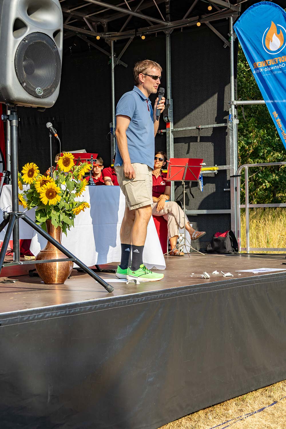 Impression vom Zeltlager in Glashofen am Samstag