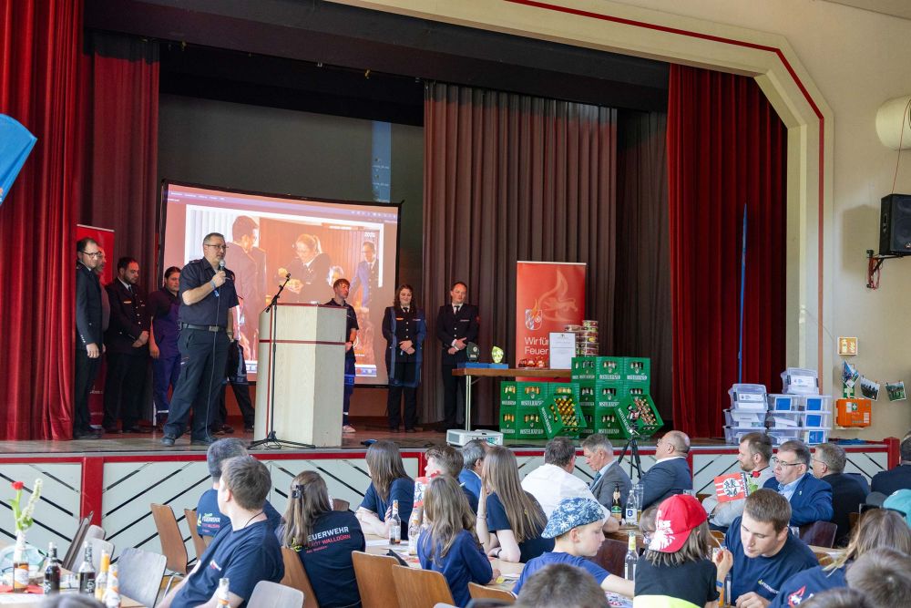 Impressionen vom Festakt zu 50 Jahre Jugendfeuerwehr Neckar-Odenwald-Kreis
