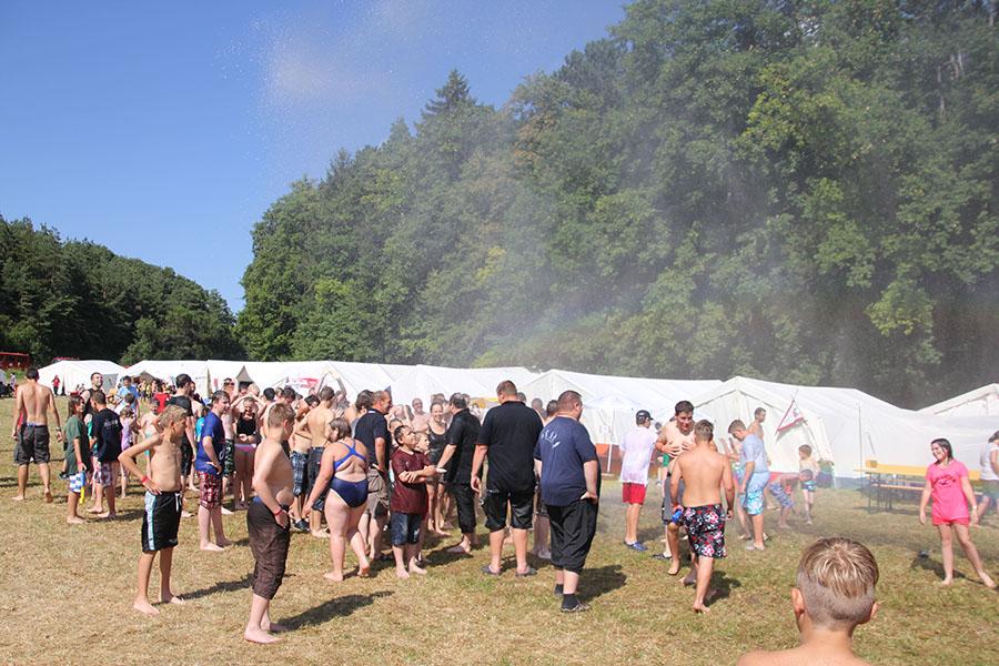 Zeltlager in Hettingen