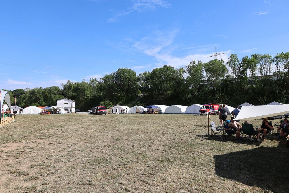 Zeltlager in Bödigheim