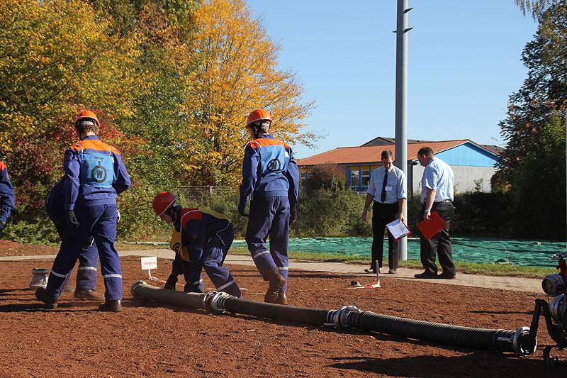 Löschangriff in Buchen
