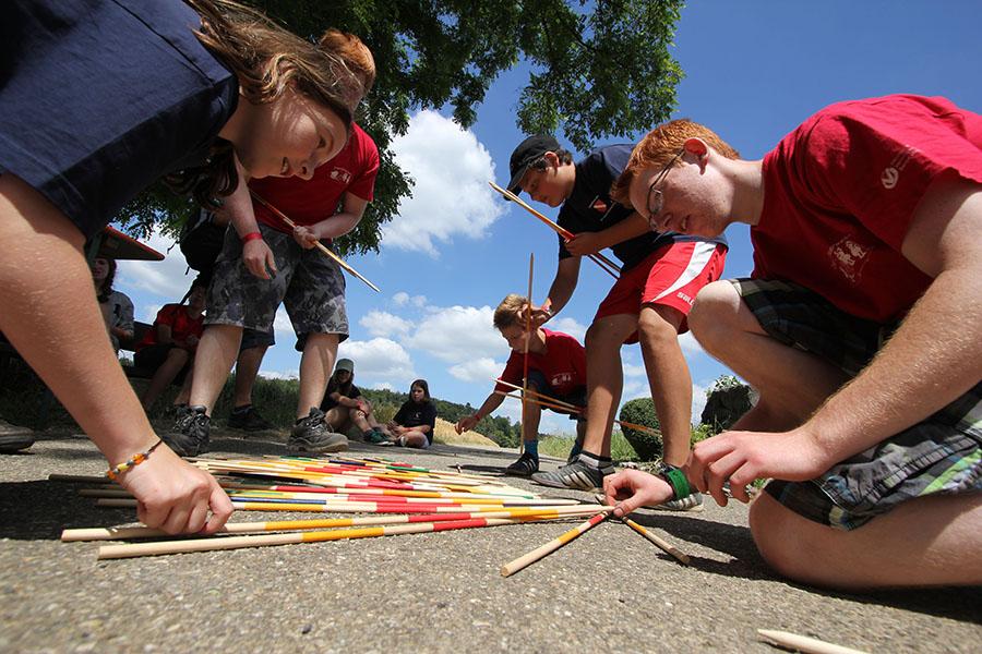 Zeltlager in Hettingen
