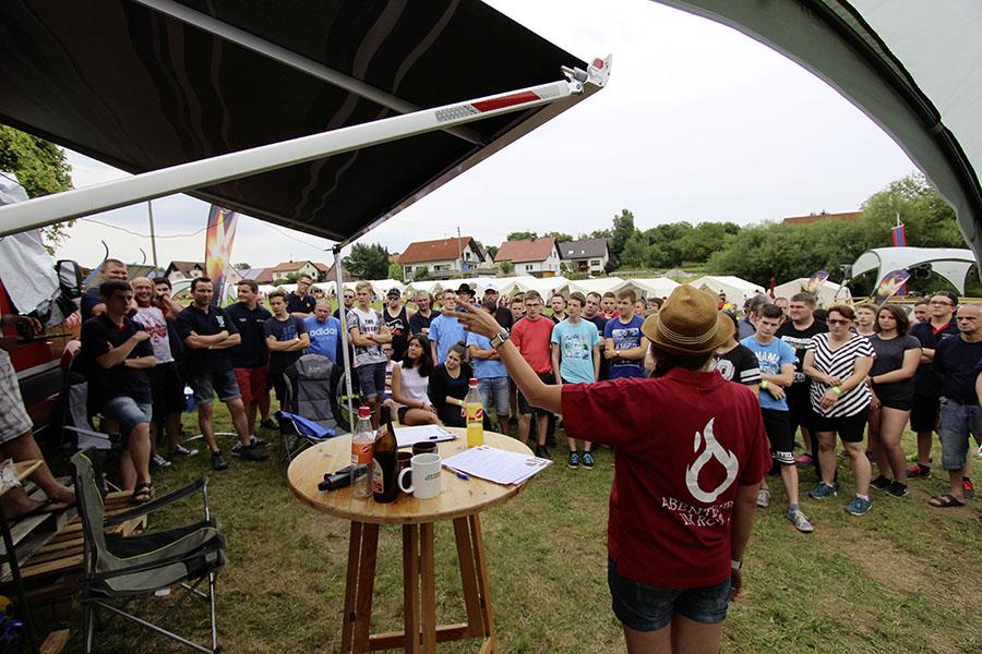 Zeltlager in Laudenberg