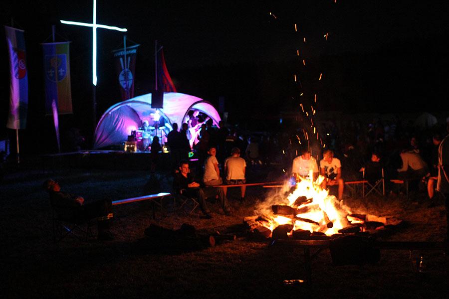 Zeltlager in Hettingen