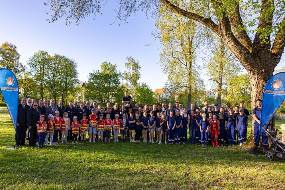 Impressionen vom Festakt zu 50 Jahre Jugendfeuerwehr Neckar-Odenwald-Kreis
