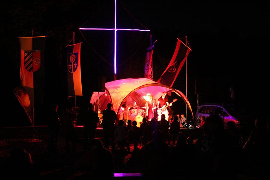 Zeltlager in Hettingen