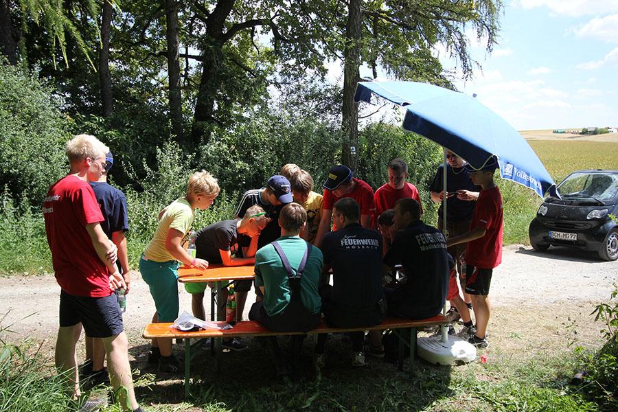 Zeltlager in Hettingen