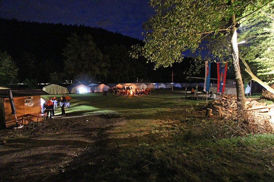 Zeltlager in Buchen