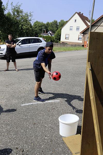 Zeltlager in Scheidental
