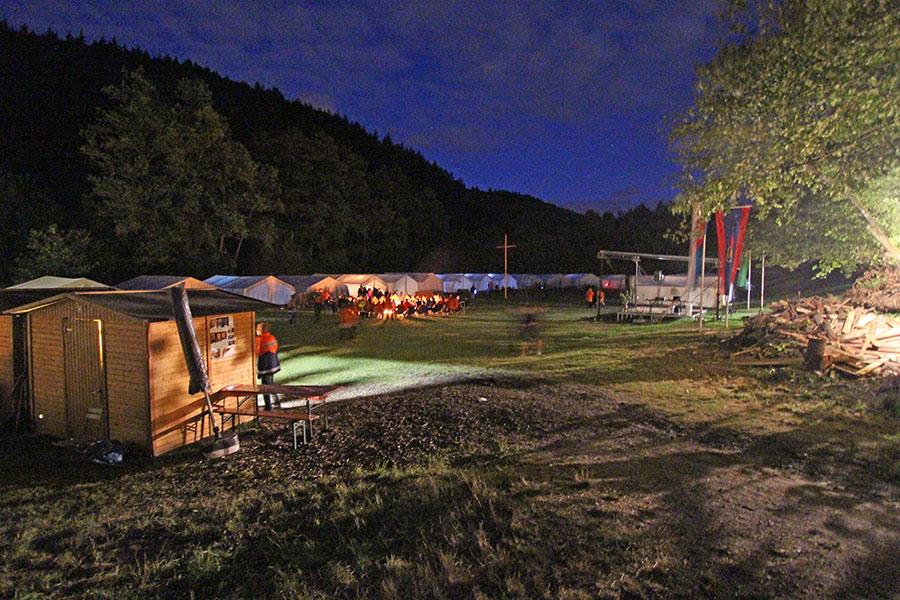 Zeltlager in Buchen