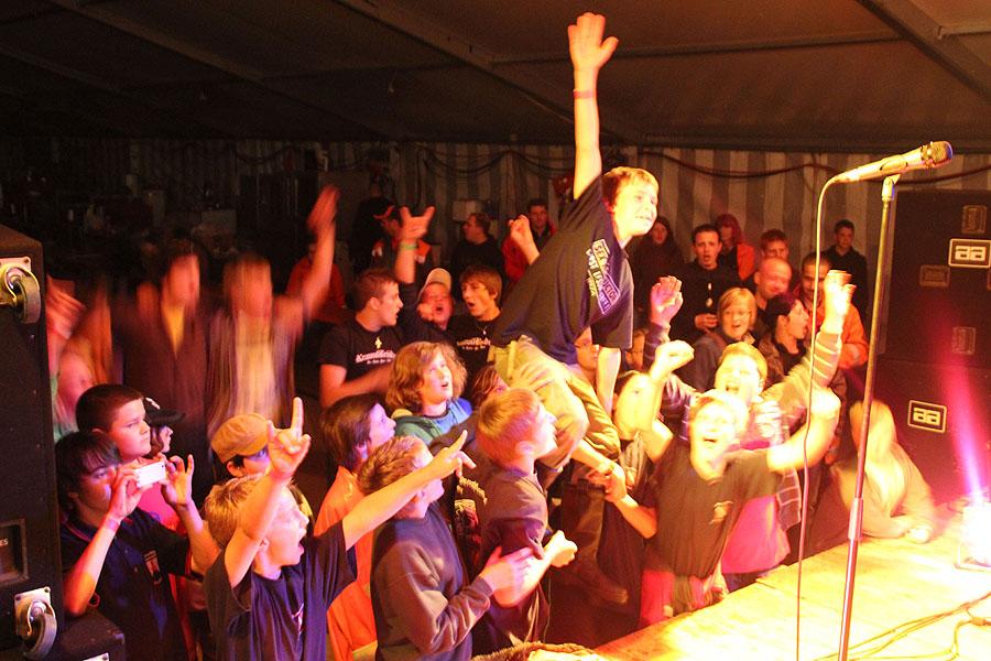 Zeltlager in Scheidental