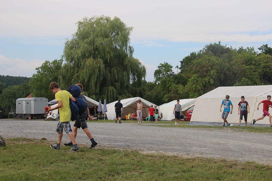 Zeltlager Freitag