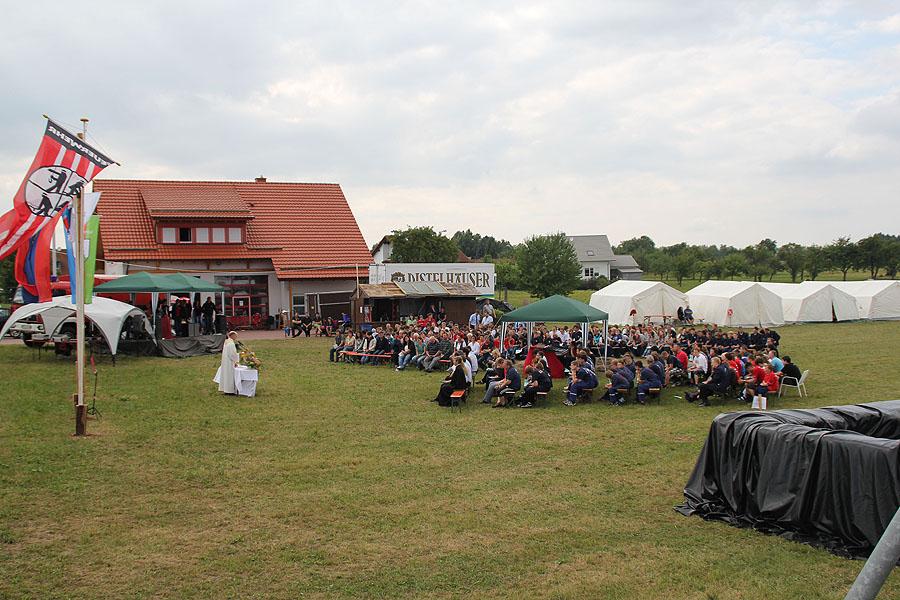 Zeltlager in Scheidental